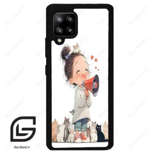 قاب گوشی سامسونگ ای 42 (Galaxy A42 ) طرح دخترانه کد 2027