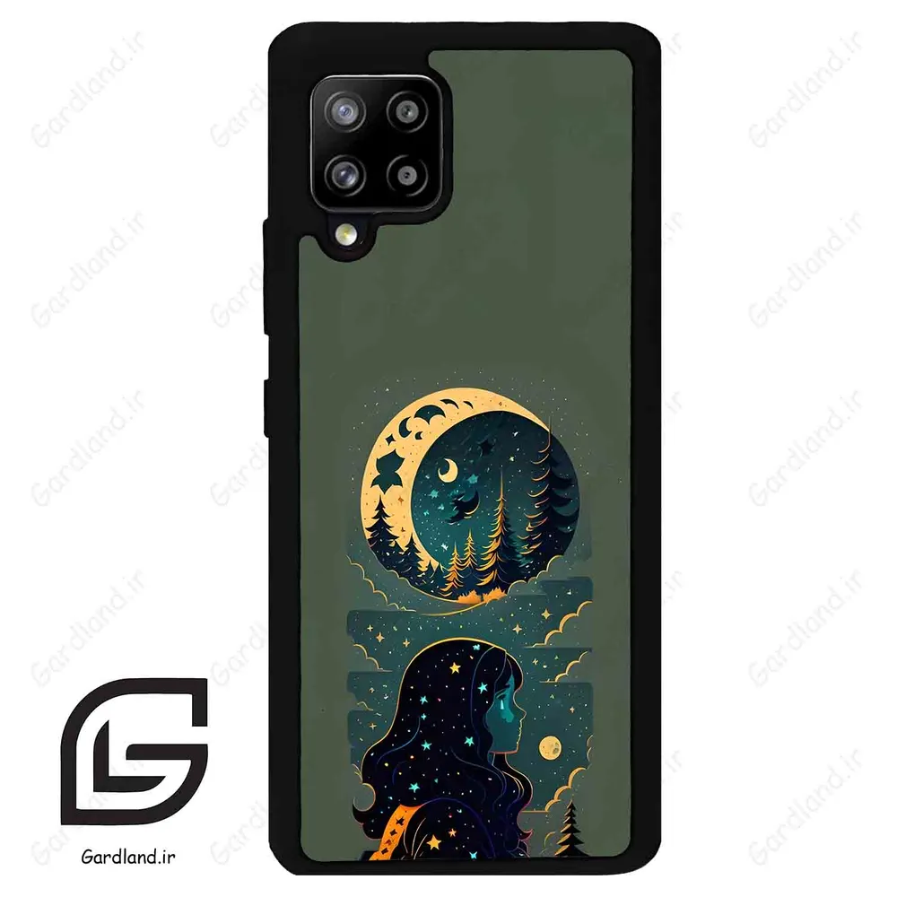 قاب گوشی سامسونگ ای 42 (Galaxy A42 ) طرح ماه کد 2267