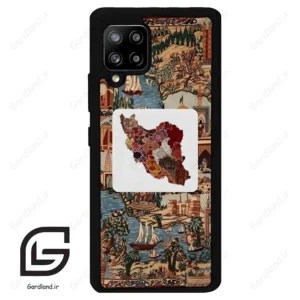 قاب گوشی سامسونگ ای 42 (Galaxy A42 ) طرح نقشه ایران کد 2287