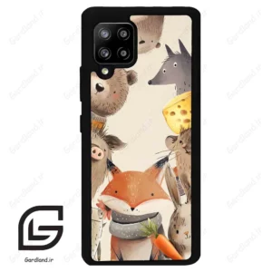قاب گوشی سامسونگ ای 42 (Galaxy A42 ) طرح حیوانات کد 2338