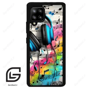 قاب گوشی سامسونگ ای 42 (Galaxy A42 ) طرح موسیقی کد 2482