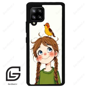 قاب گوشی سامسونگ ای 42 (Galaxy A42 ) طرح دختر کد 2640