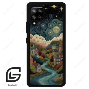 قاب گوشی سامسونگ ای 42 (Galaxy A42 ) طرح دهکده کد 2736
