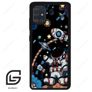 قاب گوشی سامسونگ ای 51 (Galaxy A51 4G ) طرح فضانورد کد 2007