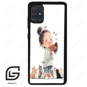 قاب گوشی سامسونگ ای 51 (Galaxy A51 4G ) طرح دخترانه کد 2027