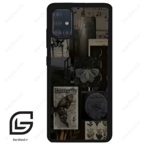 قاب گوشی سامسونگ ای 51 (Galaxy A51 4G ) طرح پروانه کد 2096