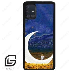 قاب گوشی سامسونگ ای 51 (Galaxy A51 4G ) طرح ماه کد 2125