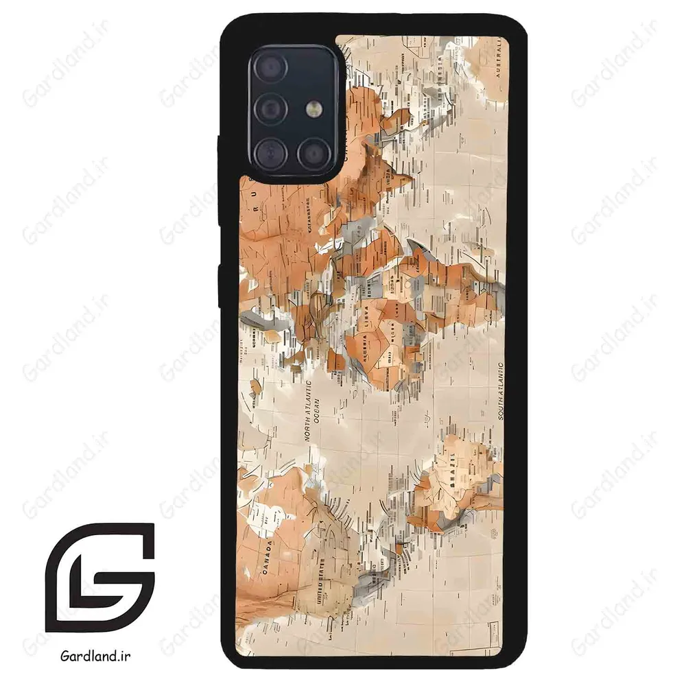 قاب گوشی سامسونگ ای 51 (Galaxy A51 4G ) طرح نقشه کد 2187