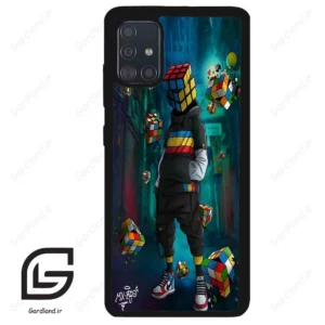 قاب گوشی سامسونگ ای 51 (Galaxy A51 4G ) طرح مکعب کد 2229