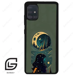 قاب گوشی سامسونگ ای 51 (Galaxy A51 4G ) طرح ماه کد 2267