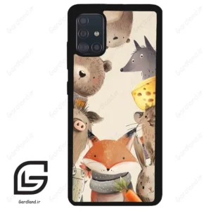قاب گوشی سامسونگ ای 51 (Galaxy A51 4G ) طرح حیوانات کد 2338