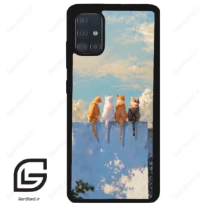 قاب گوشی سامسونگ ای 51 (Galaxy A51 4G ) طرح گربه کد 2367