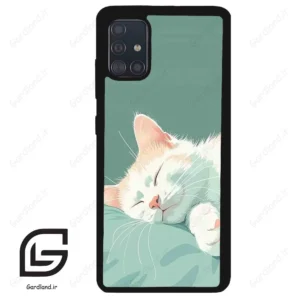 قاب گوشی سامسونگ ای 51 (Galaxy A51 4G ) طرح گربه کد 2403