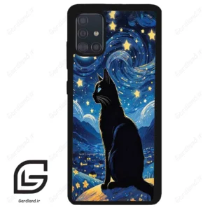 قاب گوشی سامسونگ ای 51 (Galaxy A51 4G ) طرح گربه کد 2438