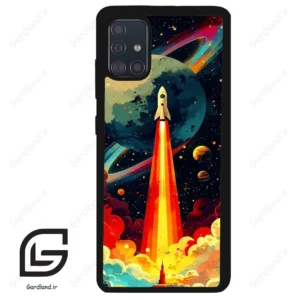 قاب گوشی سامسونگ ای 51 (Galaxy A51 4G ) طرح موشک کد 2463