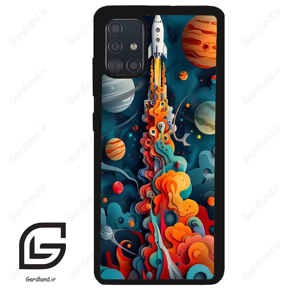 قاب گوشی سامسونگ ای 51 (Galaxy A51 4G ) طرح موشک کد 2470
