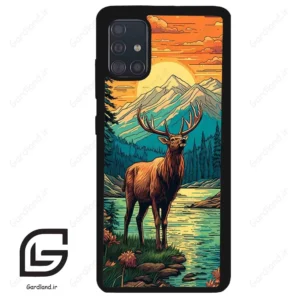 قاب گوشی سامسونگ ای 51 (Galaxy A51 4G ) طرح گوزن کد 2471