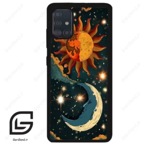 قاب گوشی سامسونگ ای 51 (Galaxy A51 4G ) طرح ماه کد 2474