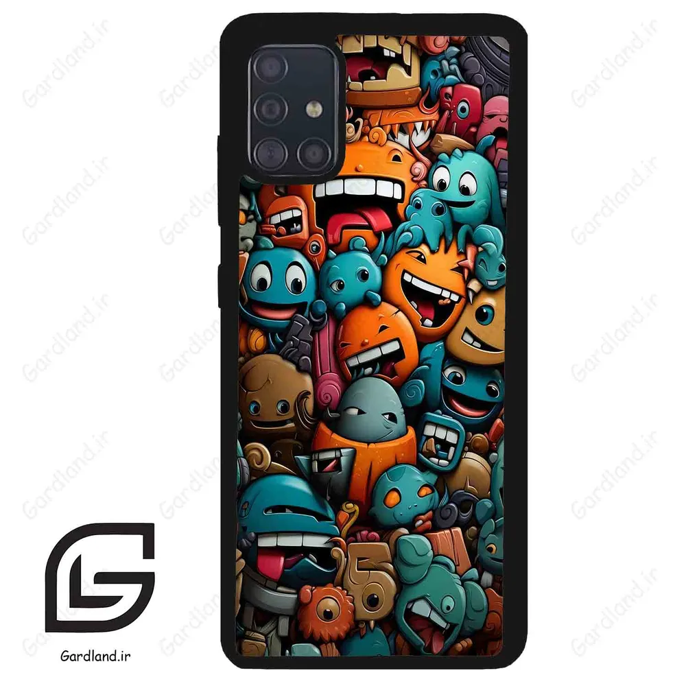 قاب گوشی سامسونگ ای 51 (Galaxy A51 4G ) طرح استیکر کد 2478