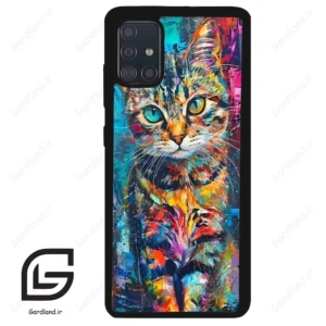 قاب گوشی سامسونگ ای 51 (Galaxy A51 4G ) طرح گربه کد 2488