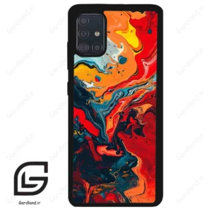 قاب گوشی سامسونگ ای 51 (Galaxy A51 4G ) طرح ابرنگی کد 2490
