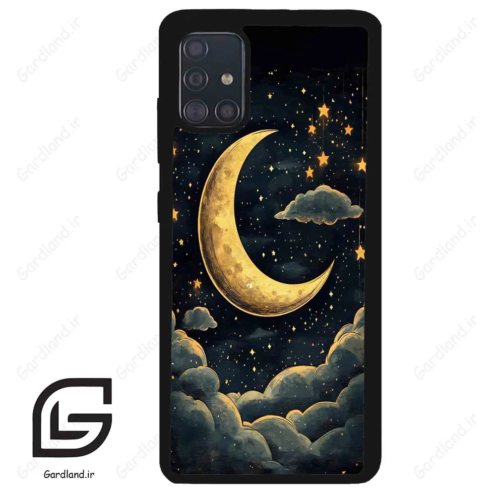 قاب گوشی سامسونگ ای 51 (Galaxy A51 4G ) طرح ماه کد 2547