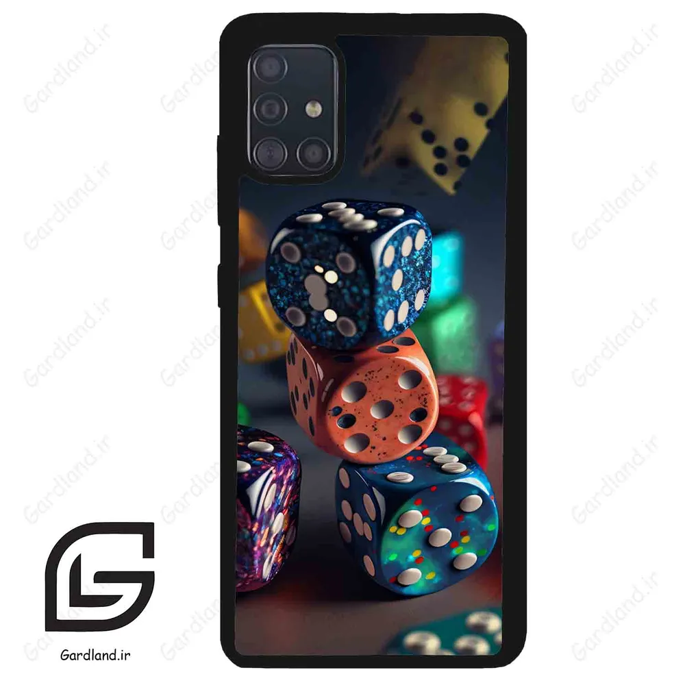 قاب گوشی سامسونگ ای 51 (Galaxy A51 4G ) طرح تاس کد 2556