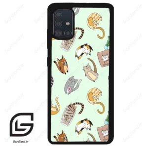 قاب گوشی سامسونگ ای 51 (Galaxy A51 4G ) طرح گربه کد 2622