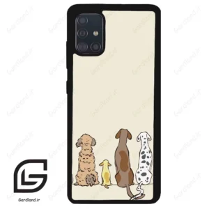 قاب گوشی سامسونگ ای 51 (Galaxy A51 4G ) طرح سگ کد 2630