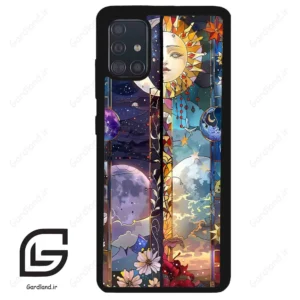 قاب گوشی سامسونگ ای 51 (Galaxy A51 4G ) طرح ماه کد 2695