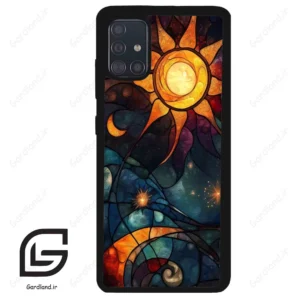 قاب گوشی سامسونگ ای 51 (Galaxy A51 4G ) طرح خورشید کد 2707