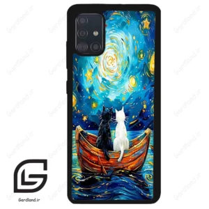 قاب گوشی سامسونگ ای 51 (Galaxy A51 4G ) طرح گربه کد 2727
