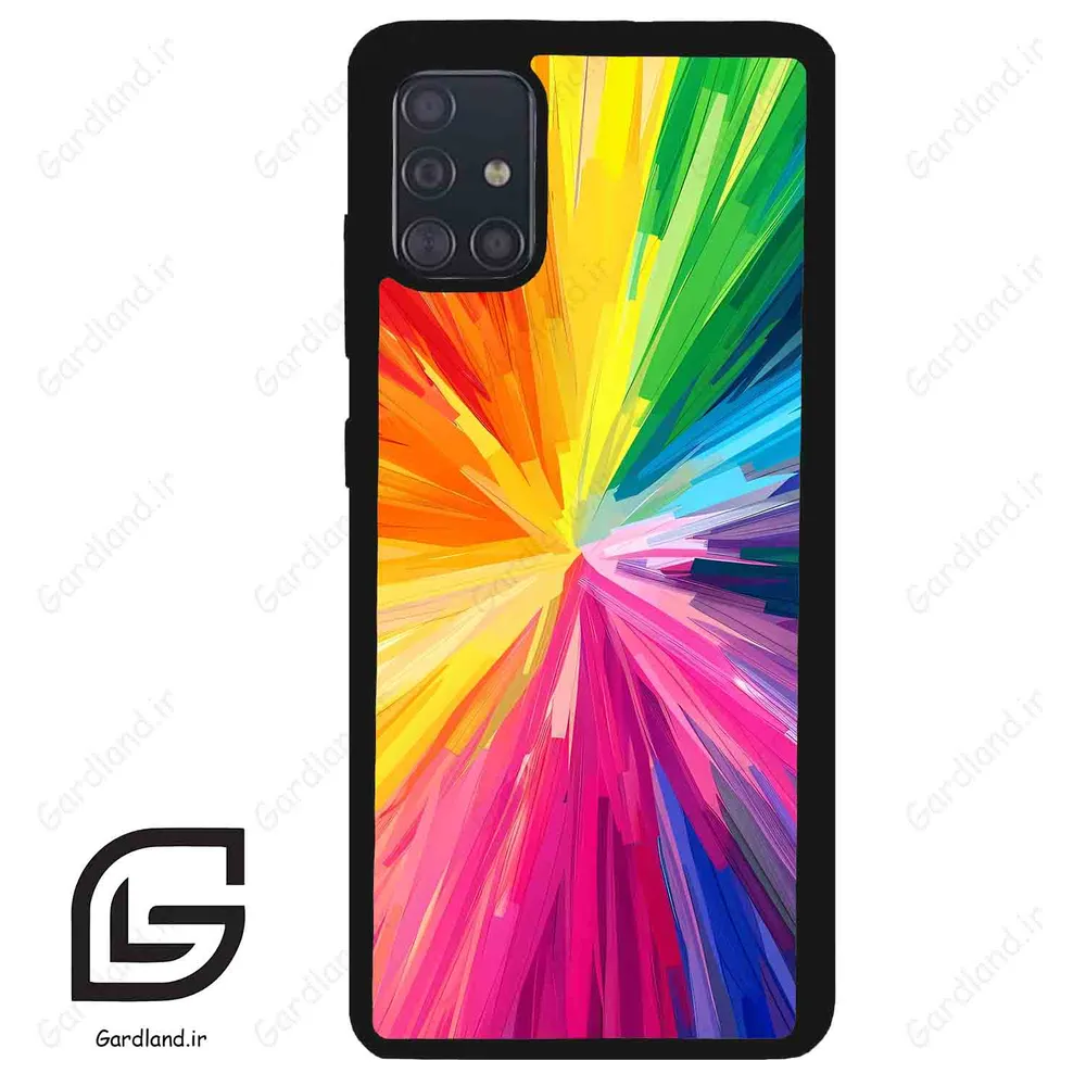 قاب گوشی سامسونگ ای 51 (Galaxy A51 4G ) طرح رنگارنگ کد 2877