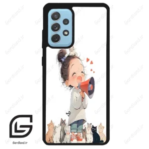 قاب گوشی سامسونگ ای 52 (Galaxy A52 ) طرح دخترانه کد 2027