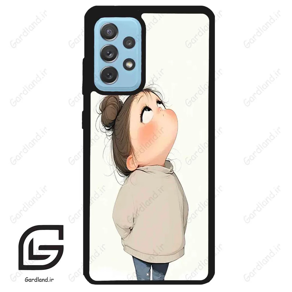 قاب گوشی سامسونگ ای 52 (Galaxy A52 ) طرح دختر کد 2057