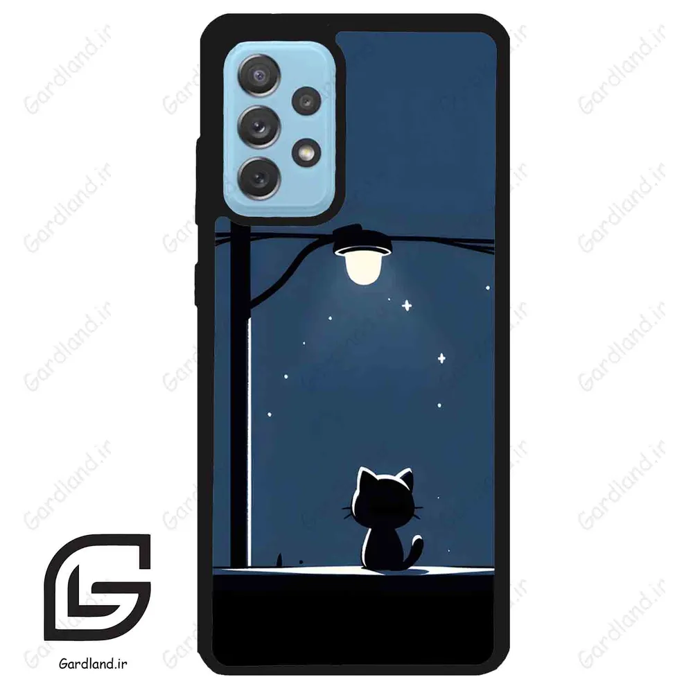 قاب گوشی سامسونگ ای 52 (Galaxy A52 ) طرح گربه کد 2098