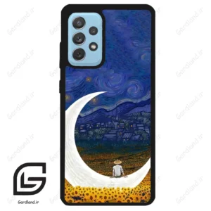 قاب گوشی سامسونگ ای 52 (Galaxy A52 ) طرح ماه کد 2125