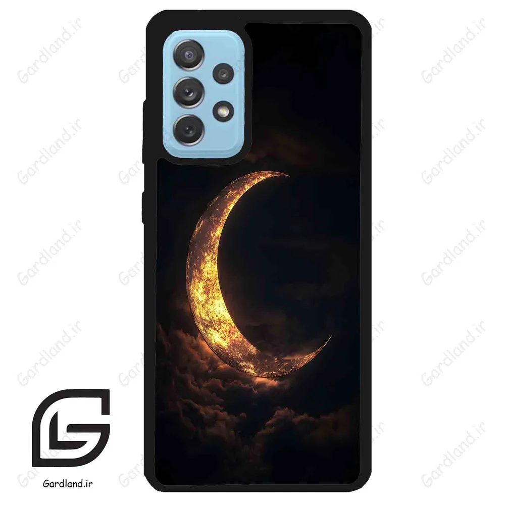 قاب گوشی سامسونگ ای 52 (Galaxy A52 ) طرح ماه کد 2127