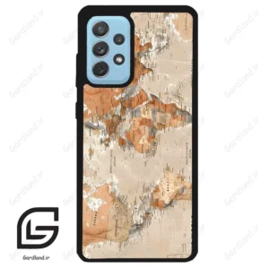 قاب گوشی سامسونگ ای 52 (Galaxy A52 ) طرح نقشه کد 2187