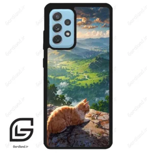 قاب گوشی سامسونگ ای 52 (Galaxy A52 ) طرح گربه کد 2203