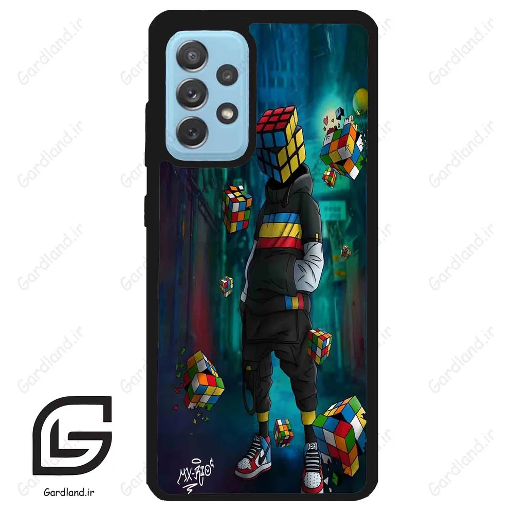 قاب گوشی سامسونگ ای 52 (Galaxy A52 ) طرح مکعب کد 2229