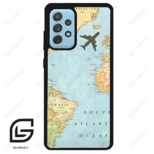 قاب گوشی سامسونگ ای 52 (Galaxy A52 ) طرح نقشه کد 2243