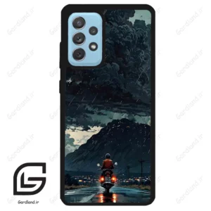 قاب گوشی سامسونگ ای 52 (Galaxy A52 ) طرح موتورسوار کد 2342