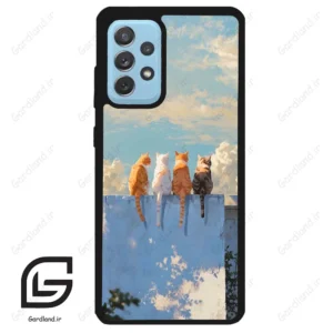 قاب گوشی سامسونگ ای 52 (Galaxy A52 ) طرح گربه کد 2367