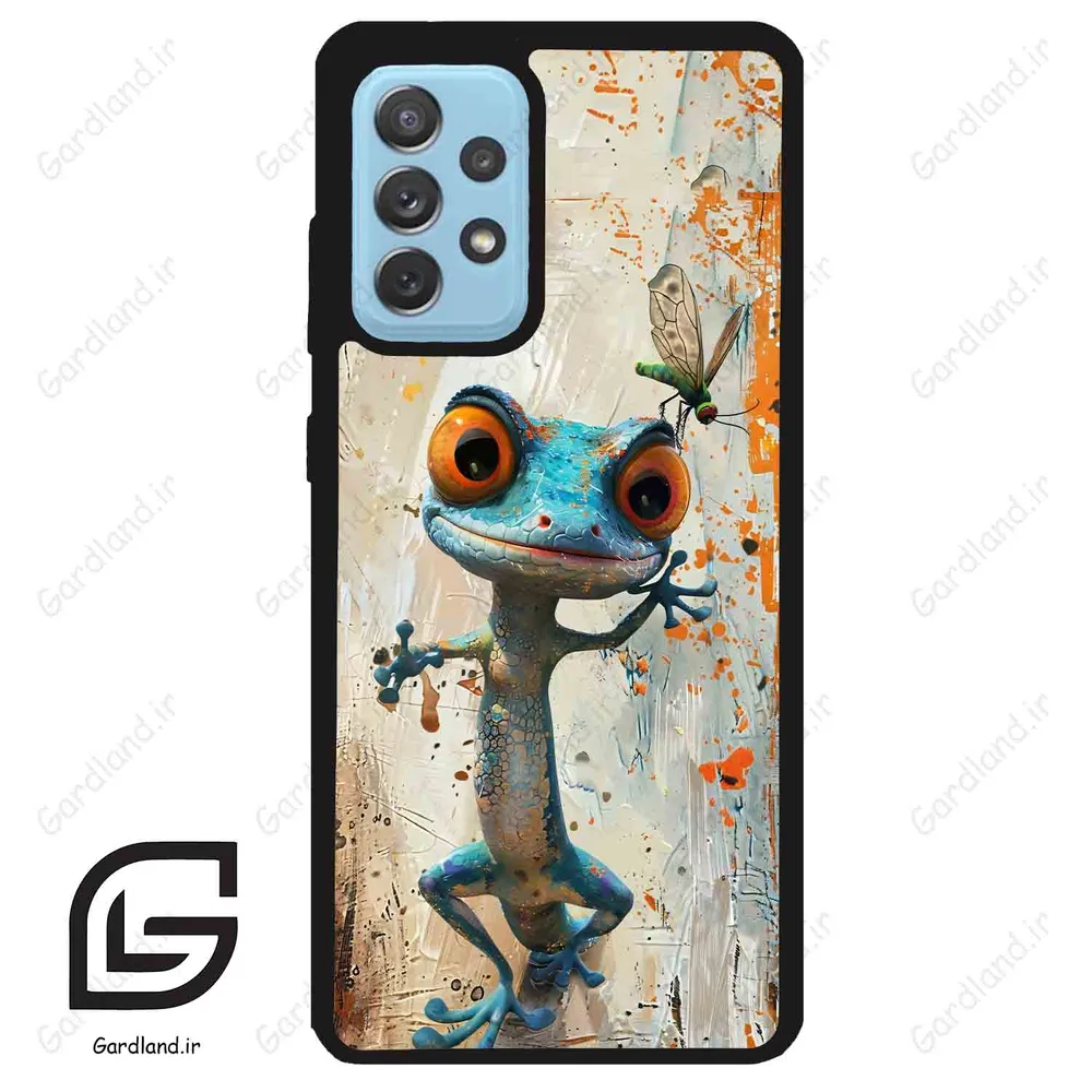 قاب گوشی سامسونگ ای 52 (Galaxy A52 ) طرح مارمولک کد 2414