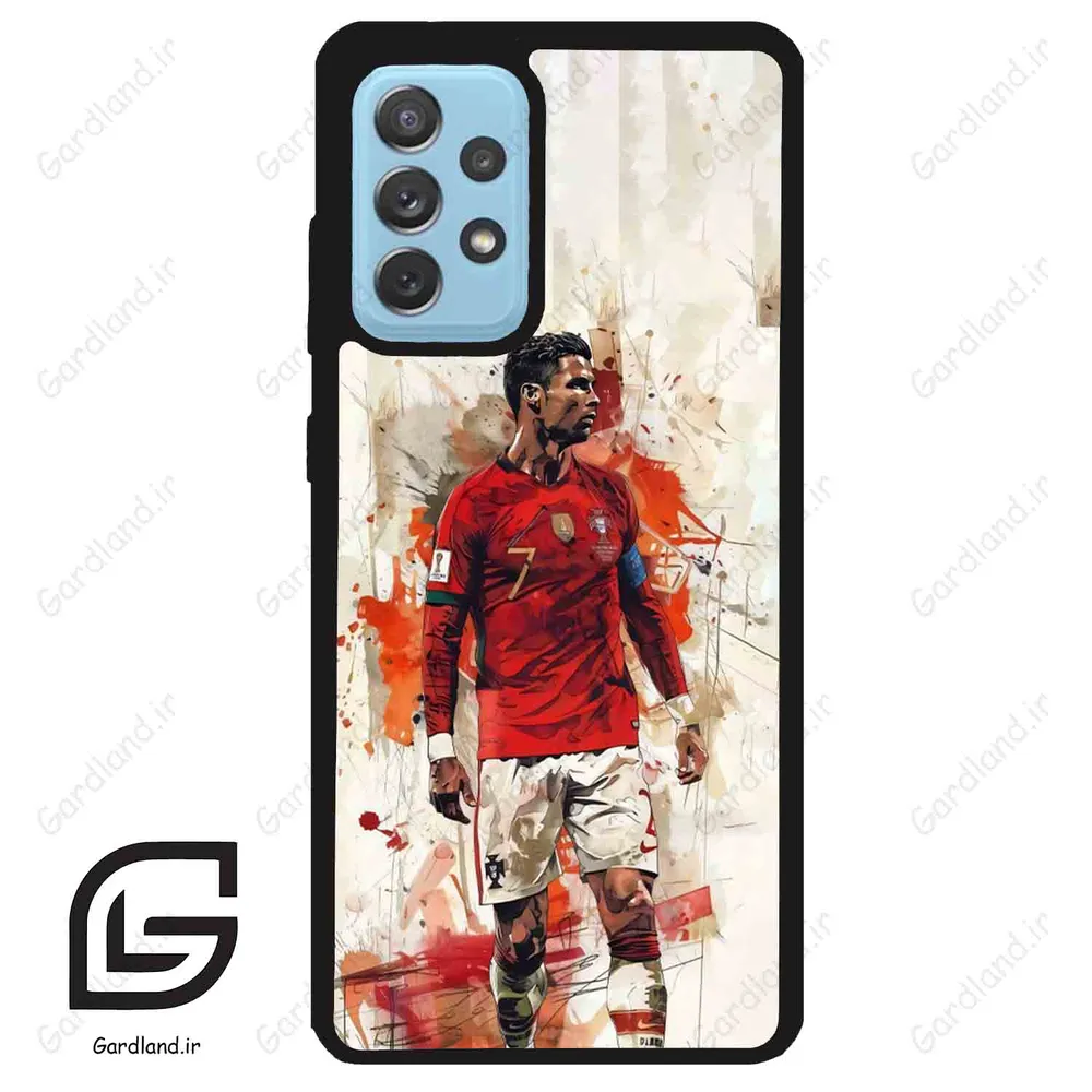قاب گوشی سامسونگ ای 52 (Galaxy A52 ) طرح رونالدو کد 2419
