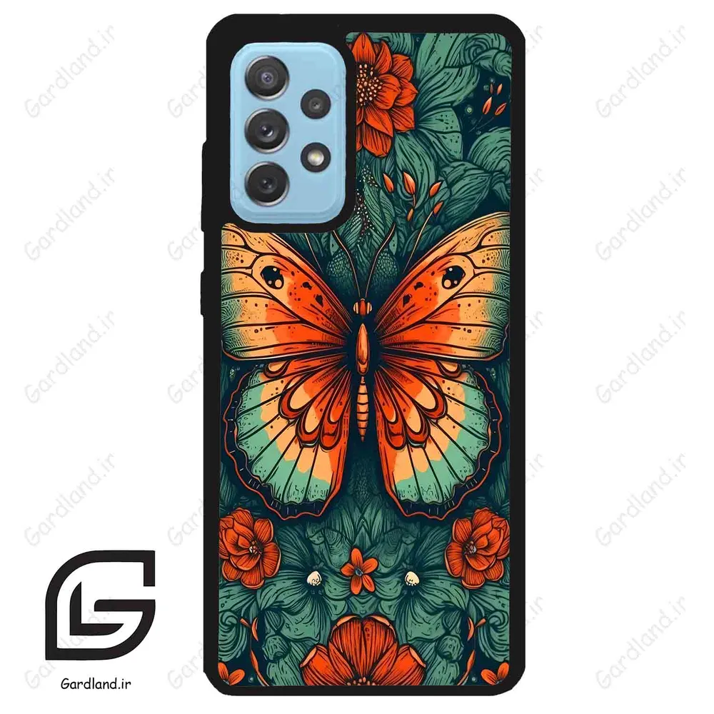 قاب گوشی سامسونگ ای 52 (Galaxy A52 ) طرح پروانه کد 2421