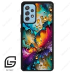 قاب گوشی سامسونگ ای 52 (Galaxy A52 ) طرح ابرنگی کد 2447