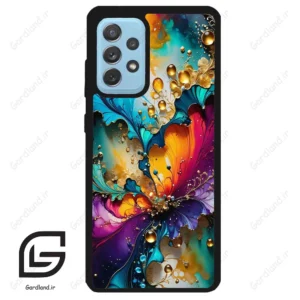 قاب گوشی سامسونگ ای 52 (Galaxy A52 ) طرح ابرنگی کد 2447