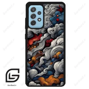 قاب گوشی سامسونگ ای 52 (Galaxy A52 ) طرح ابرنگی کد 2448